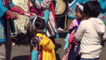 臼澤鹿子踊「新山つつじ再生祭」出演