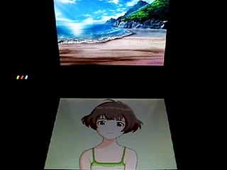アイマスDS●秋月涼πタッチ 水着で愛,絵理とスモウ,温泉【プレイ動画】