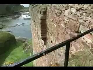 Scotland travel: Tantallon Castle pan