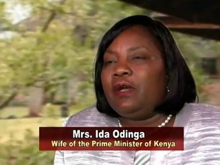 How Prime Minister's Wife Coped with Kenya's Post-Election Violence