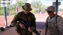US Marines & Australian Defense Force Battle Sight Zero (BZO) Weapons