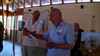 20150607 tornac peintres au chateau ...Les recompenses