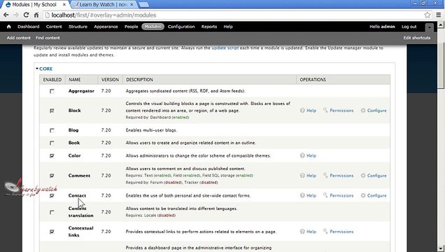 Add a Contact Form in Drupal 7 Website Upload By MyAttckcity.com Episode #8