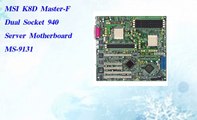 MSI K8D Master F Dual Socket 940 Server Motherboard