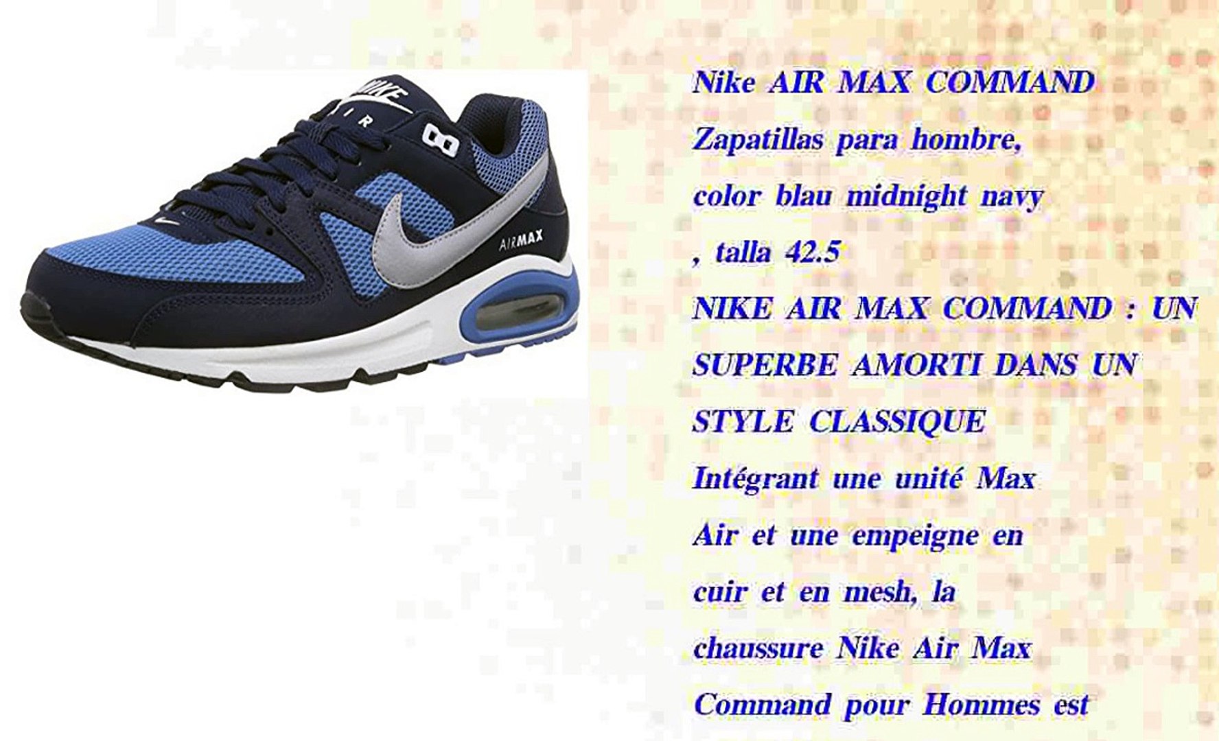 Nike AIR MAX COMMAND Zapatillas para hombre color Nike AIR MAX COMMAND Zapatillas para hombre color