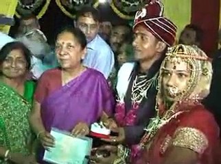 Ahmedabad Bapunagar Woman Protection Home Marriage Attended by Gujarat CM