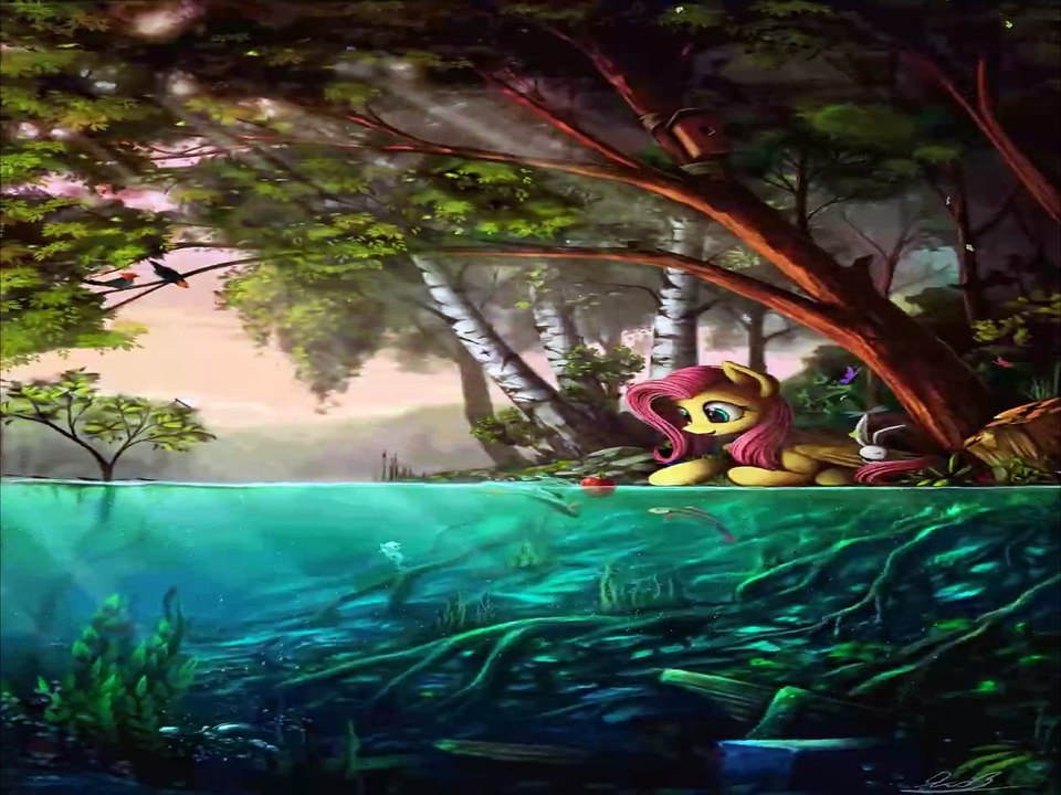 Fluttershy and Lyra Heartstrings