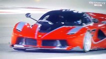 New 2015 Ferrari Fxx K on track with Epic flames