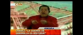 Hugo Chávez le habló a las FARC.