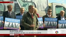 Nigel Farage launches immigration GE2015 policy (31Mar15)
