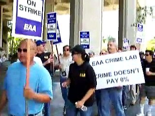 EAA Strike at City Hall and City Hall East picket