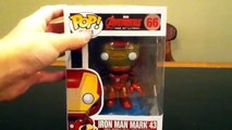 Funko POP! Avengers Age of Ultron Iron Man Mark 43 Bobblehead Review/Unboxing