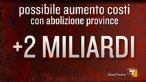 Gianni Dragoni e i costi delle Province - Servizio Pubblico 12 dicembre 2013