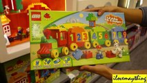 Unboxing LEGO Learn to Count Train w/ Hulyan & Maya