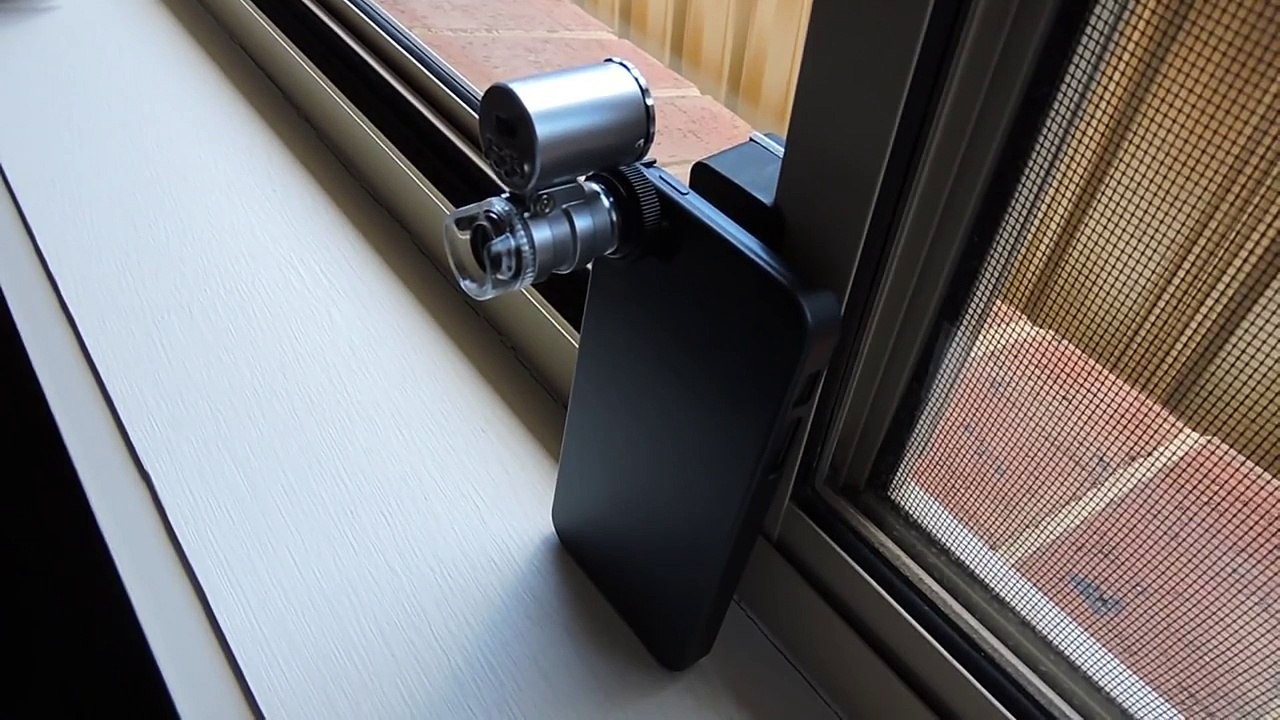 60x microscope lens iPhone case - Unboxing/review