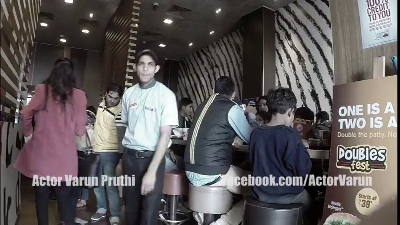 A 5 Year Old Street Kid Goes To The McDonald's for the First Time