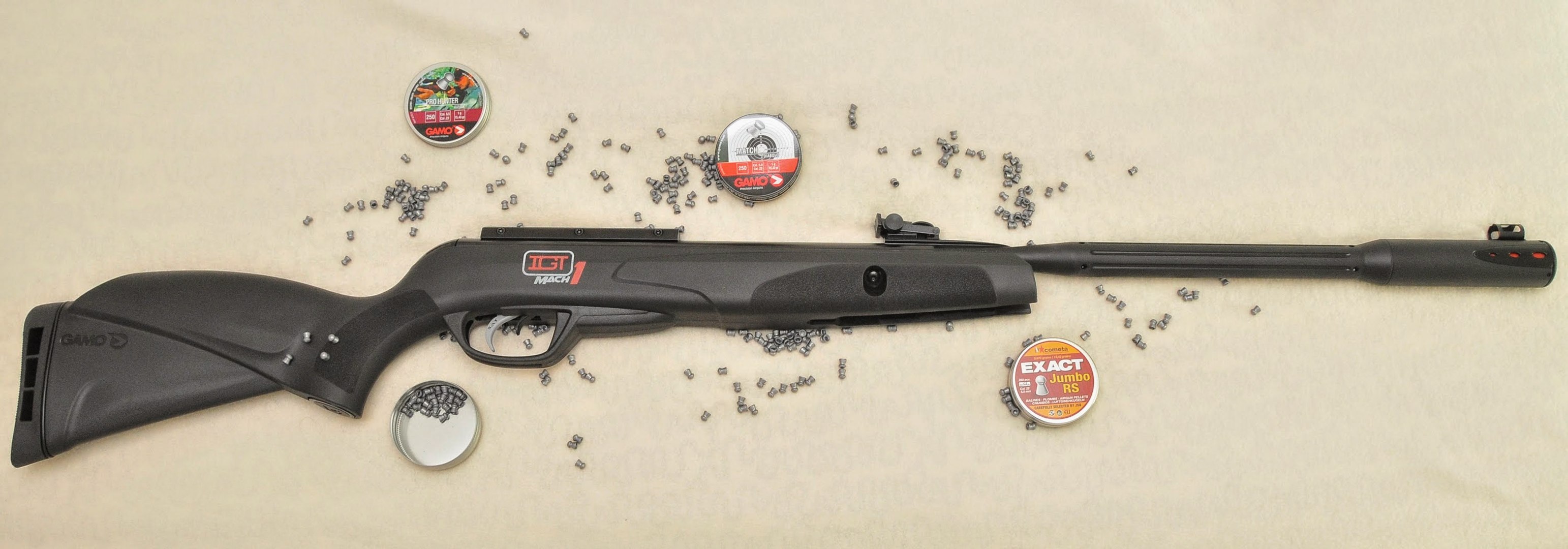Review - Gamo Black Fusion IGT Mach 1 - Calibre 5,5 mm - Vídeo Dailymotion