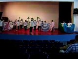 Ballet de Proyecciones Folklóricas (UTP), Panamá, ensayando en Cd de México