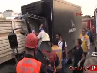 TEM'de zincirleme kaza!