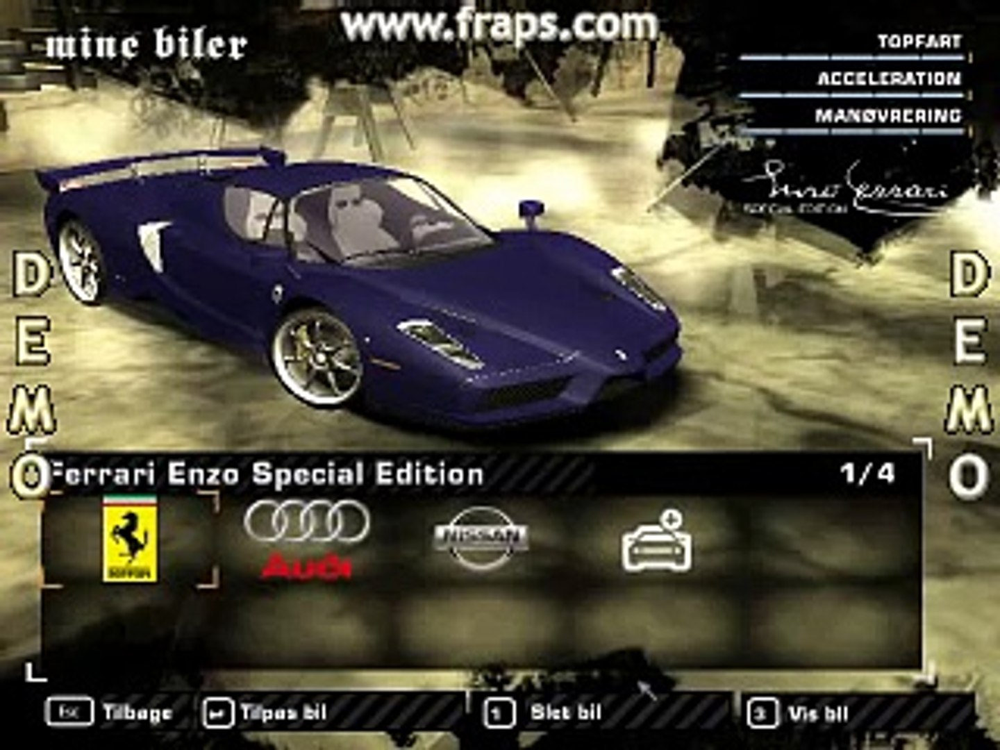 NFSMW - New Cars