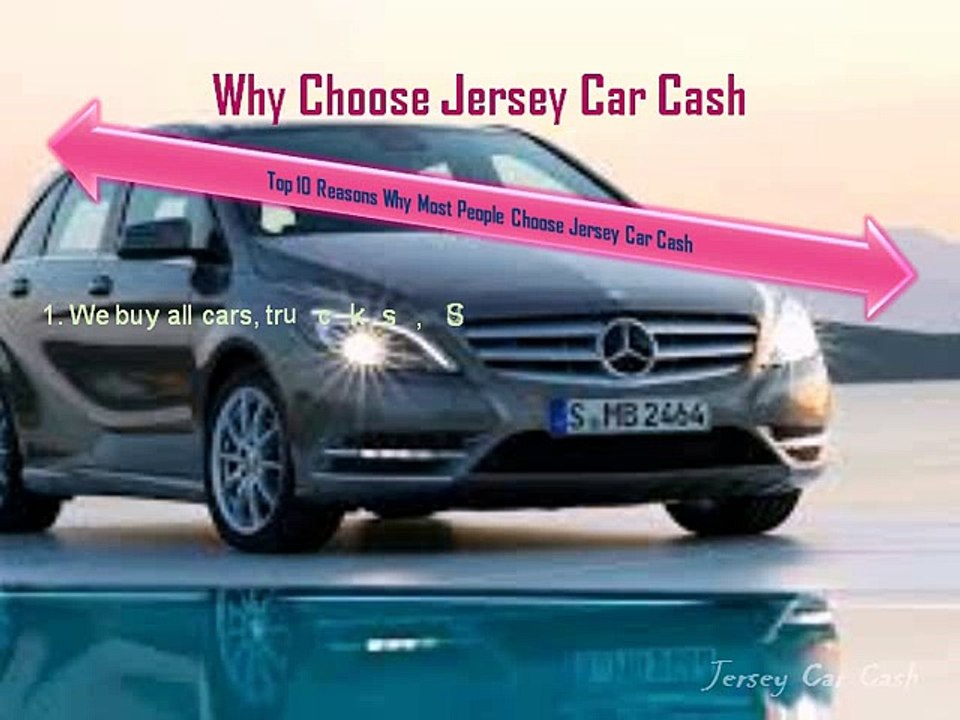 Sell Your Used Car at "Jersey Car Cash" for Cash