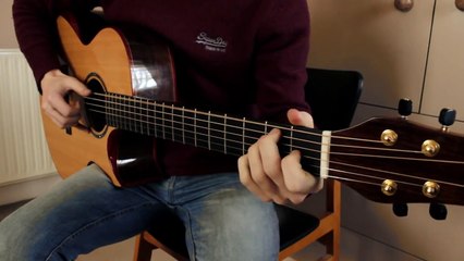 Keane - Somewhere Only We Know - Guitar Cover - With Tabs