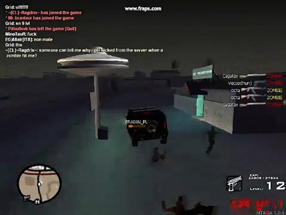 GTA San Andreas Zombie Server