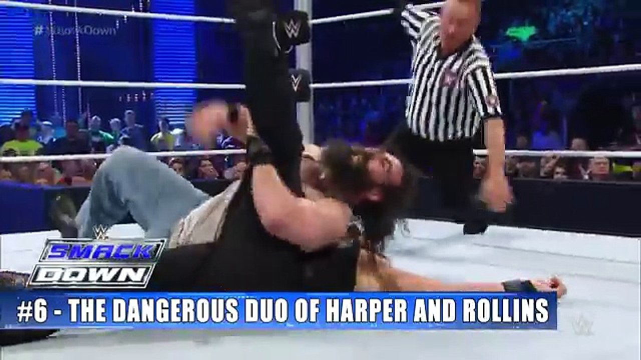 Top 10 WWE Smack Down Momements -Kan's Demonic Sense Of Humer