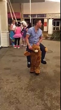 Ride on costume Teddy Bear