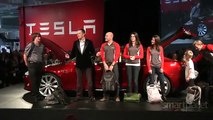 Tesla previews sedan, promises speeds faster than a Porsche