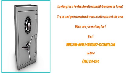 Sandy Ridge, NC 24 Hour Emergency Locksmith Services