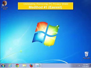How to Uninstall PC Privacy Shield