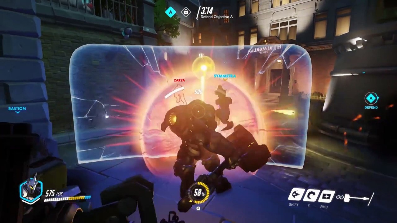 Overwatch - Reinhardt Gameplay Preview