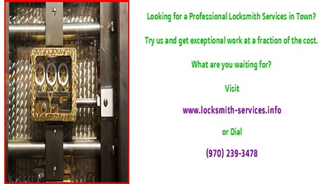 Laporte, CO Licensed And Bonded Locksmiths