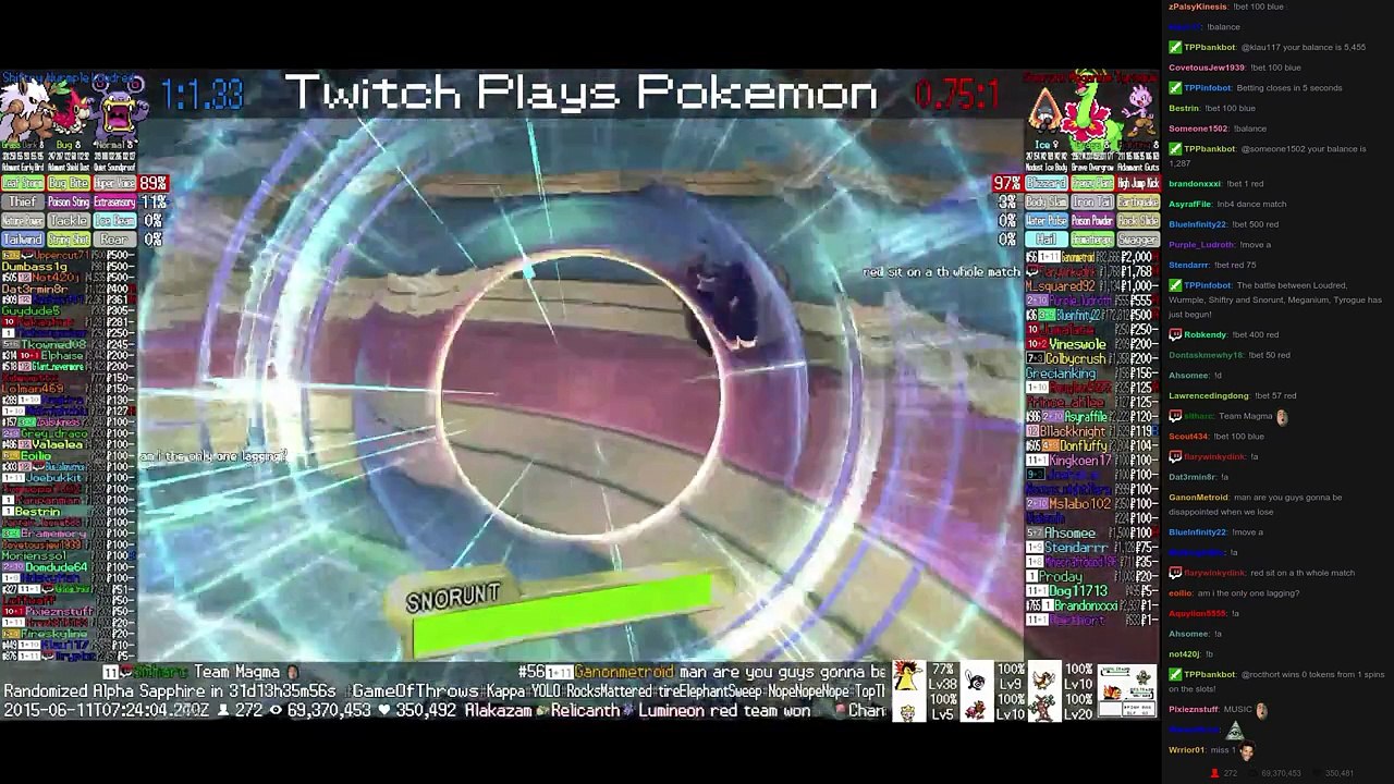 Twitch Plays Pokémon Battle Revolution - Match #15175