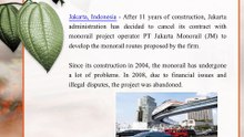 Jakarta Monorail to Be Cancelled