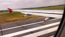 Take-off Otopeni (OTP) Austrian Airlines