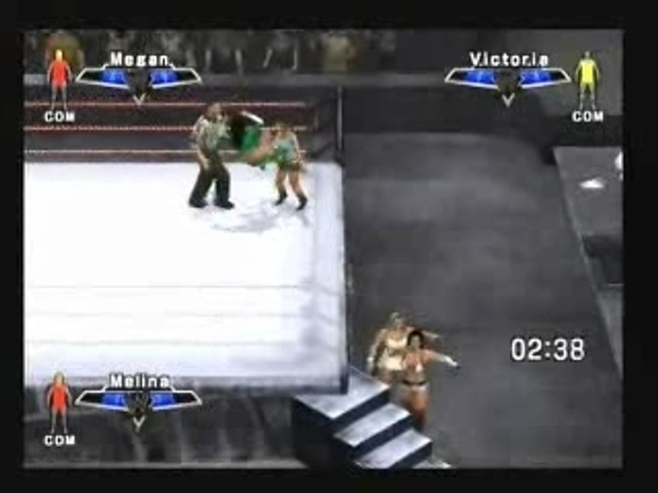 Divas 4-Way Dance Match