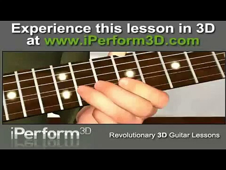 Classic Rock Guitar Lick in A Minor