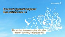 The russian alphabet song with english subtitles - russian abc