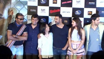 Brothers TRAILER LAUNCH Jacquelines WEIRD COMMENT on Akshay and Sidharth