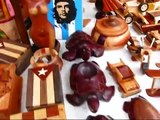 Cuba Travel - Santiago de Cuba: Cuban Souvenirs made of Seeds, Bones and Cow Horns