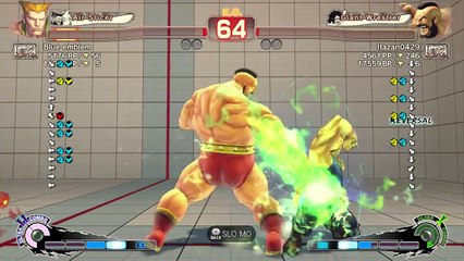 ACE ( Guile ) Vs Itazan ( Zangief ) USF4 1080p - 60fps ✔