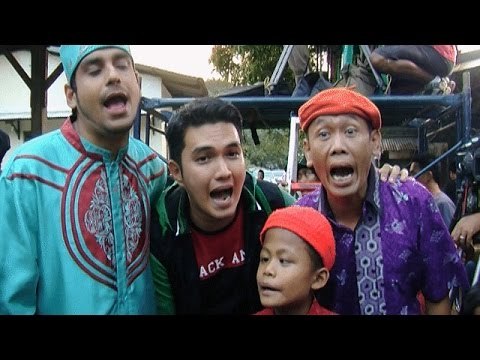 Trio Ubur Ubur dan Soni Wakwaw Syuting Video Klip - Hot Shot 05 Oktober 2014