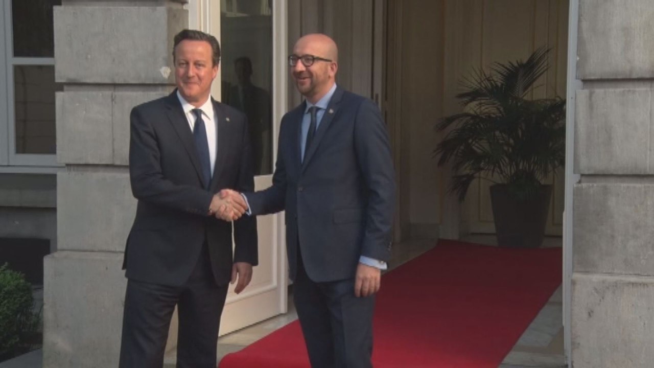 Charles Michel rencontre David Cameron