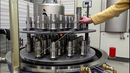 Ion (Plasma) Nitriding process at Ionitech Ltd.