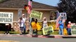 Impeach Obama NOW Protest at Fundraiser in La Jolla (May 8, 2014)