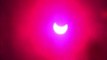 El primer eclipse solar de 2011 visto desde El Cairo