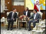 Syrian president Bashar al-Assad visits Ahmadinejad in Tehran - Iran 2 October 2010