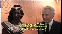 Dominique De Villepin chez les Francs-Maçons au Grand Orient de France